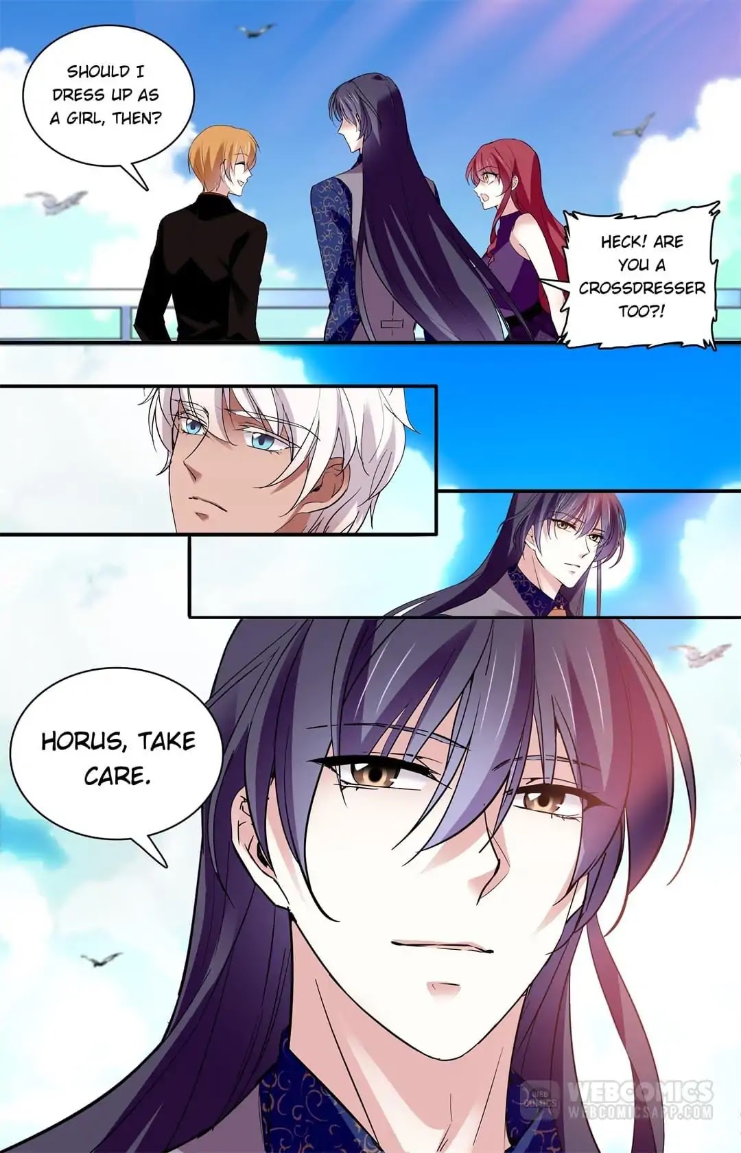 Across The Dangerous Ocean Chapter 100 page 3 - Chapter 100
