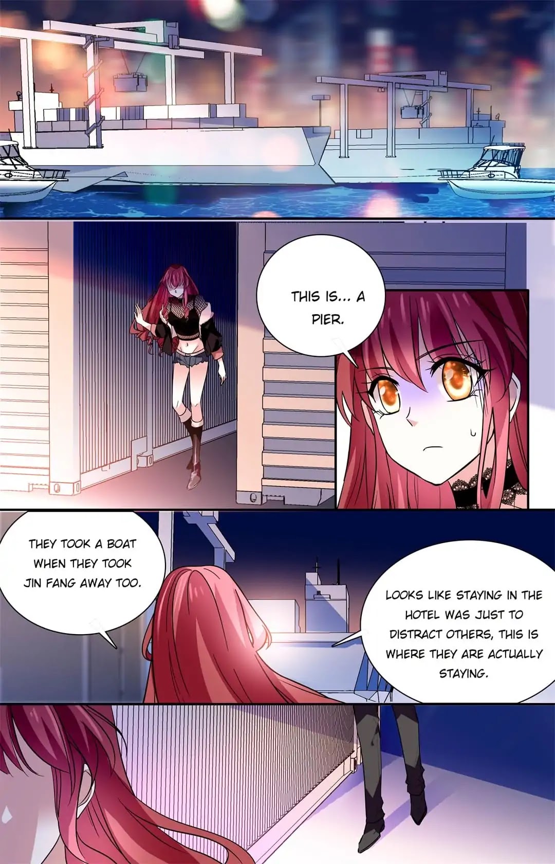 Across The Dangerous Ocean Chapter 12 page 2 - Chapter 12: Investigating Each Other