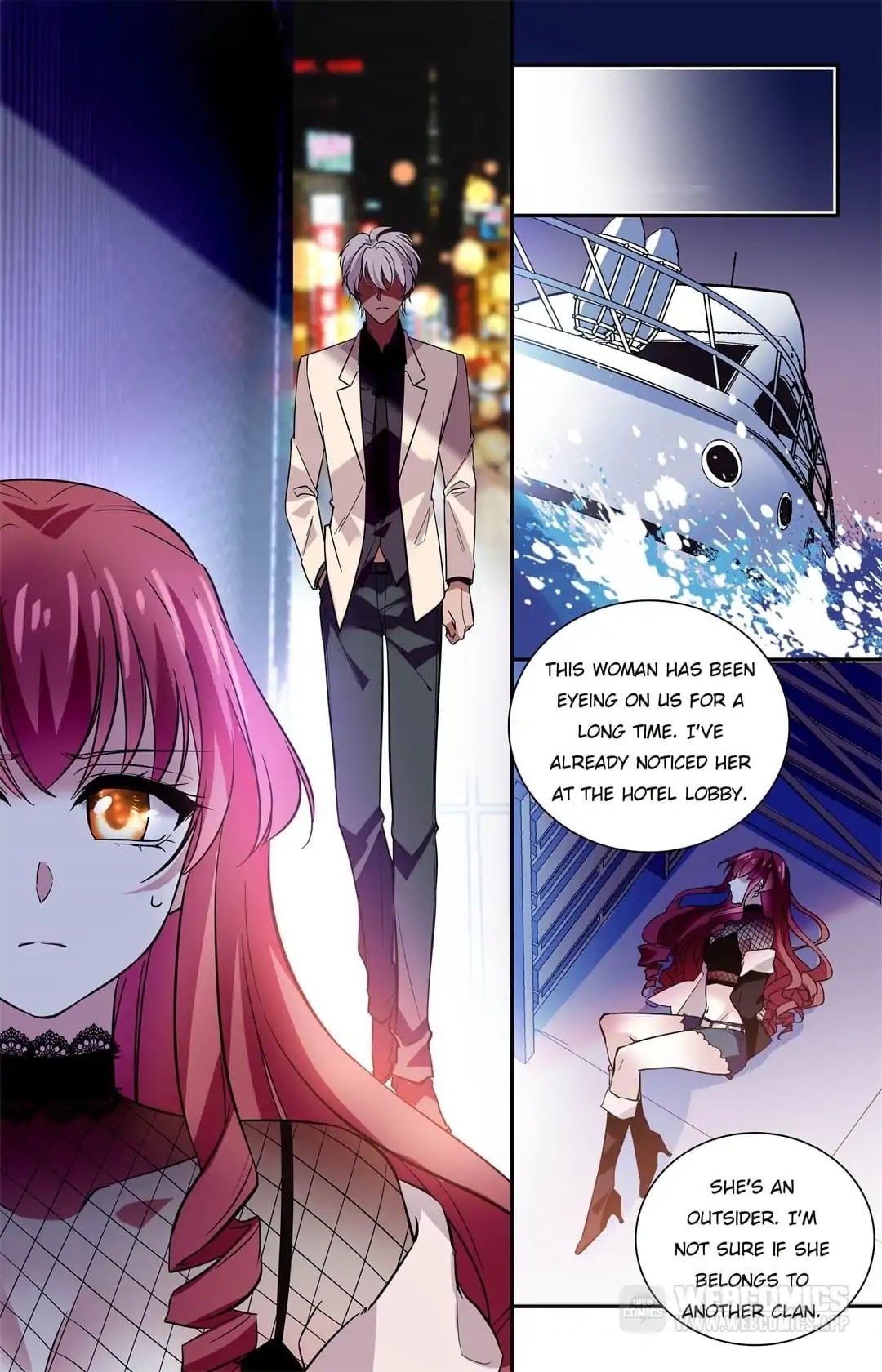 Across The Dangerous Ocean Chapter 12 page 3 - Chapter 12: Investigating Each Other