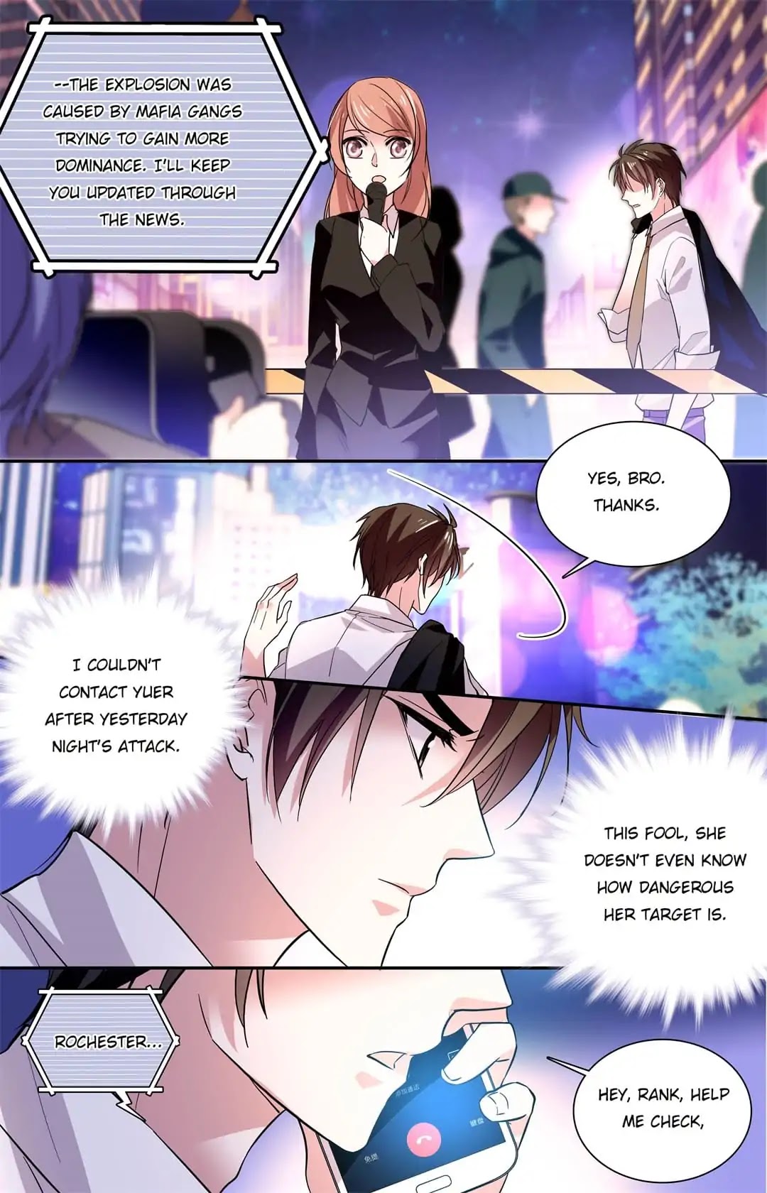 Across The Dangerous Ocean Chapter 12 page 6 - Chapter 12: Investigating Each Other