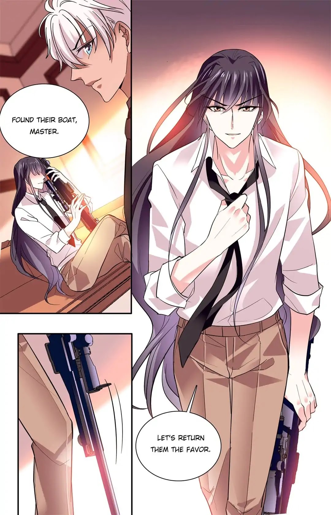 Across The Dangerous Ocean Chapter 12 page 8 - Chapter 12: Investigating Each Other