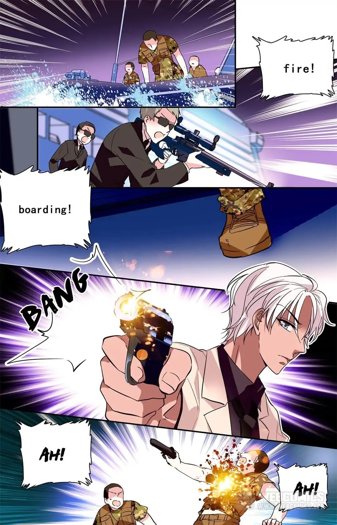 Across The Dangerous Ocean Chapter 12 page 9 - Chapter 12: Investigating Each Other
