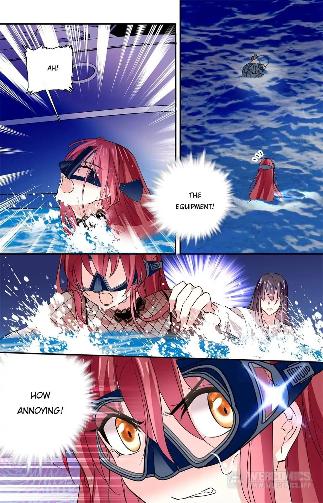 Across The Dangerous Ocean Chapter 14 page 3 - Chapter 14: How dare take advantage of me?!