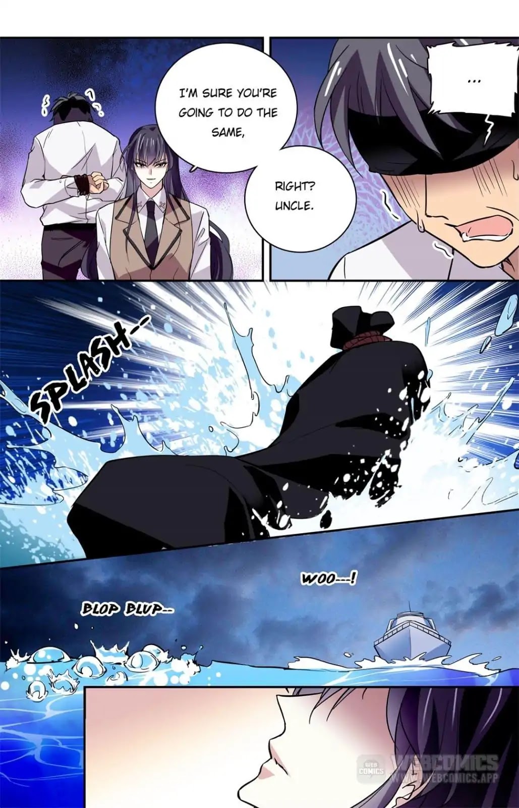 Across The Dangerous Ocean Chapter 18 page 5 - Chapter 18: Cruel people don't say much.