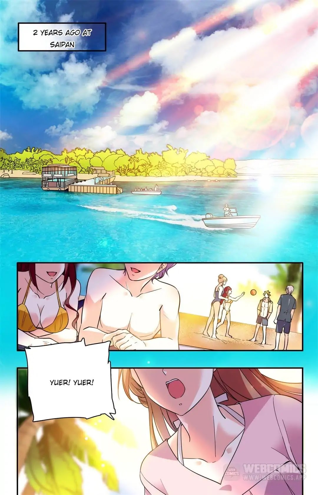 Across The Dangerous Ocean Chapter 2 page 1 - Chapter 2: Romantic Encounter