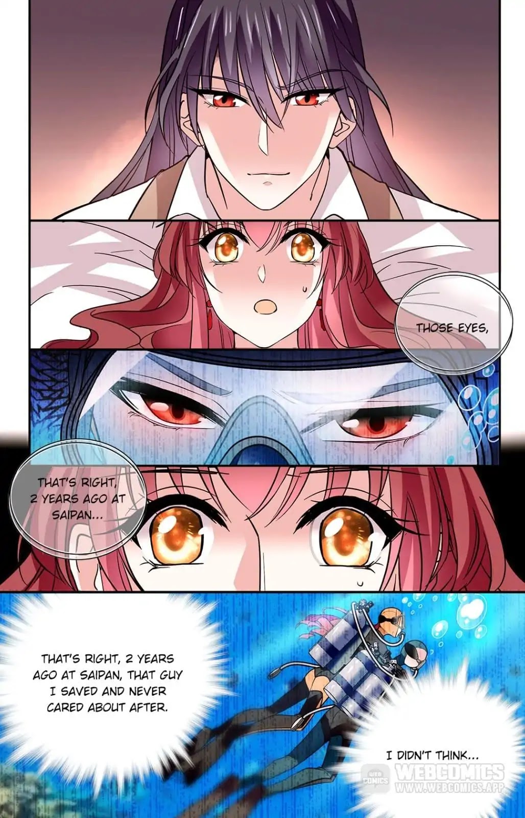 Across The Dangerous Ocean Chapter 25 page 1 - Chapter 25: Soul Gaze