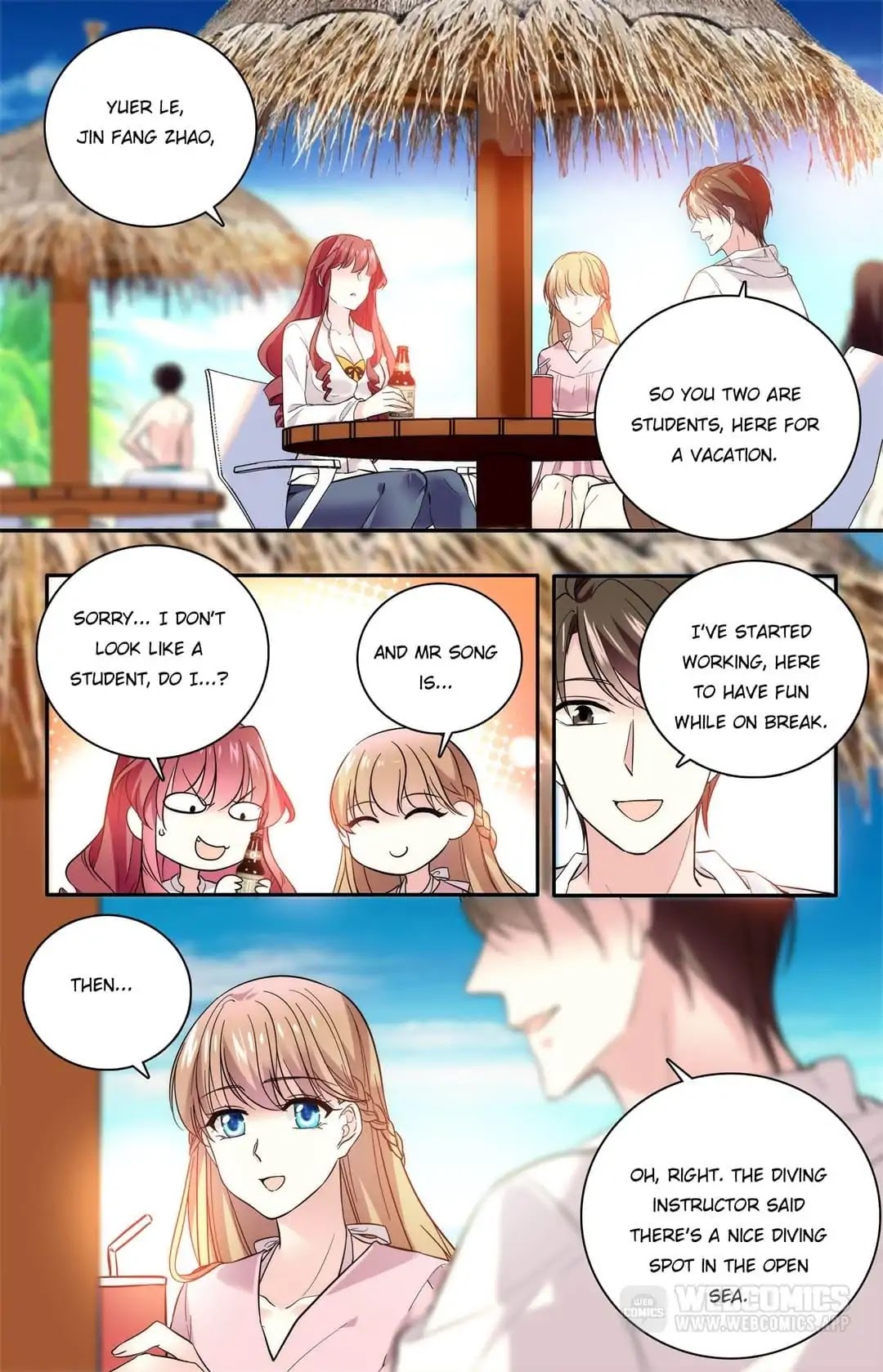 Across The Dangerous Ocean Chapter 3 page 1 - Chapter 3: How Lucky That You're Here