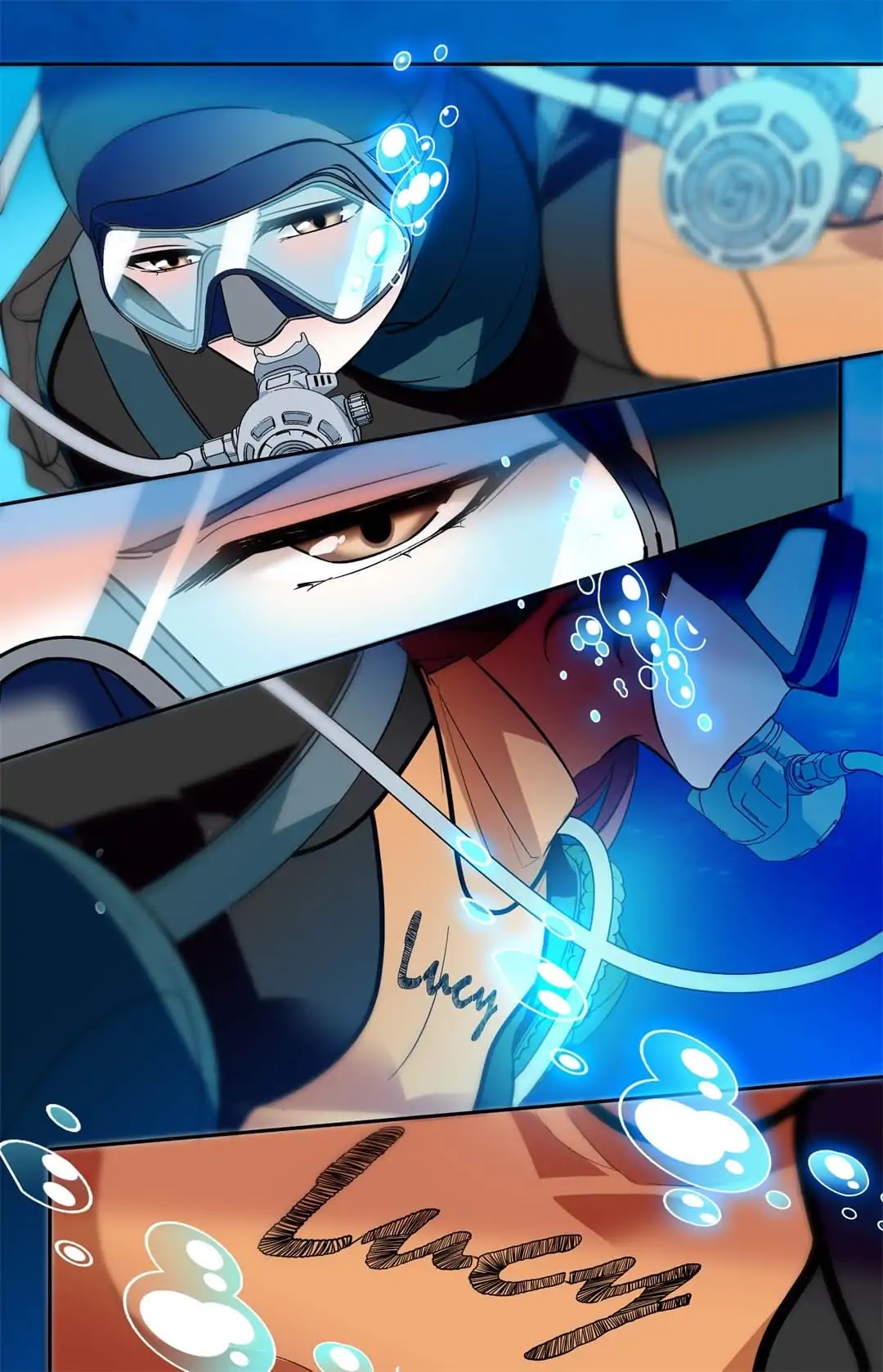 Across The Dangerous Ocean Chapter 3 page 10 - Chapter 3: How Lucky That You're Here