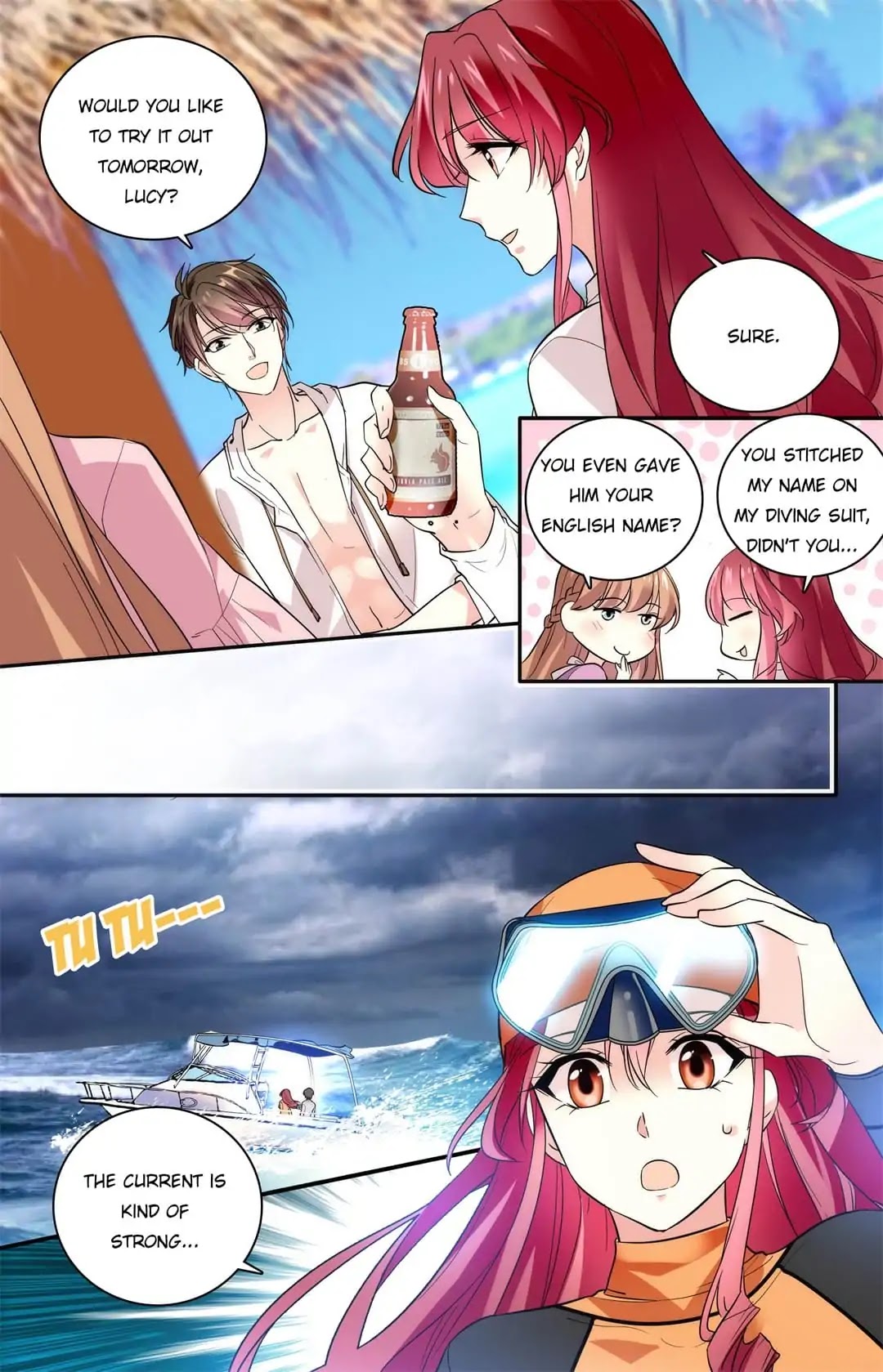 Across The Dangerous Ocean Chapter 3 page 2 - Chapter 3: How Lucky That You're Here