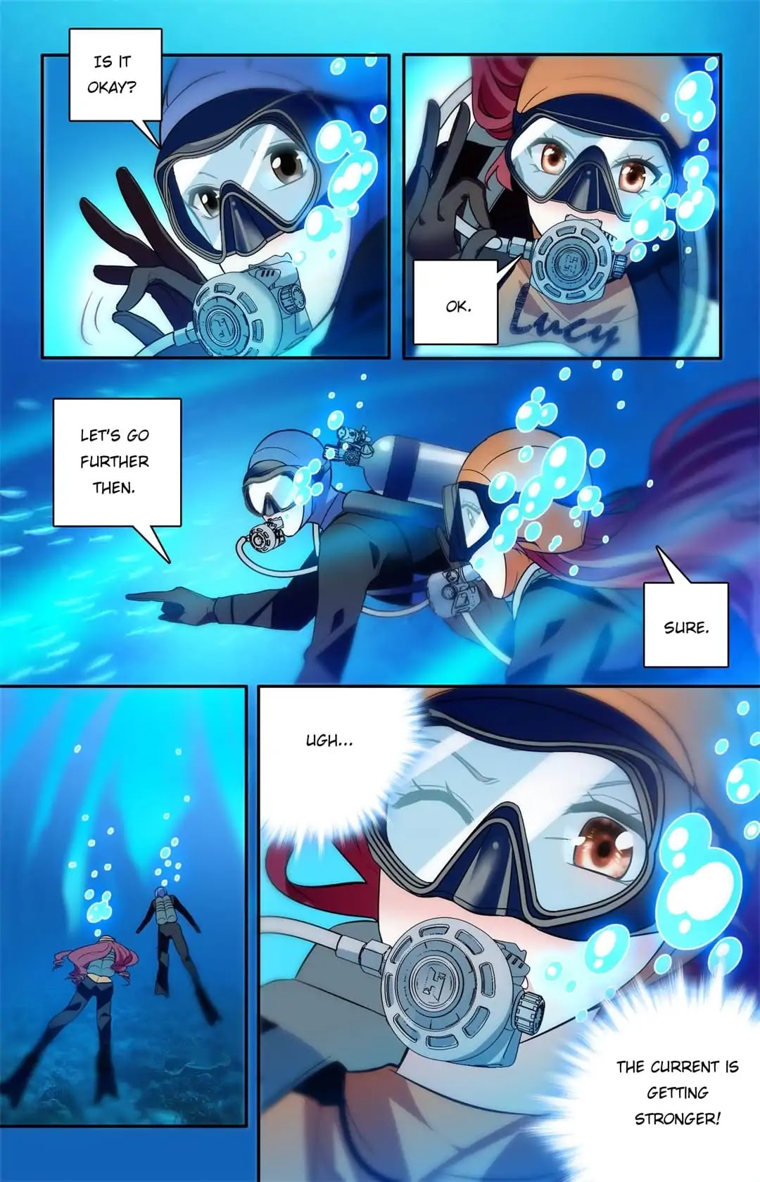 Across The Dangerous Ocean Chapter 3 page 4 - Chapter 3: How Lucky That You're Here