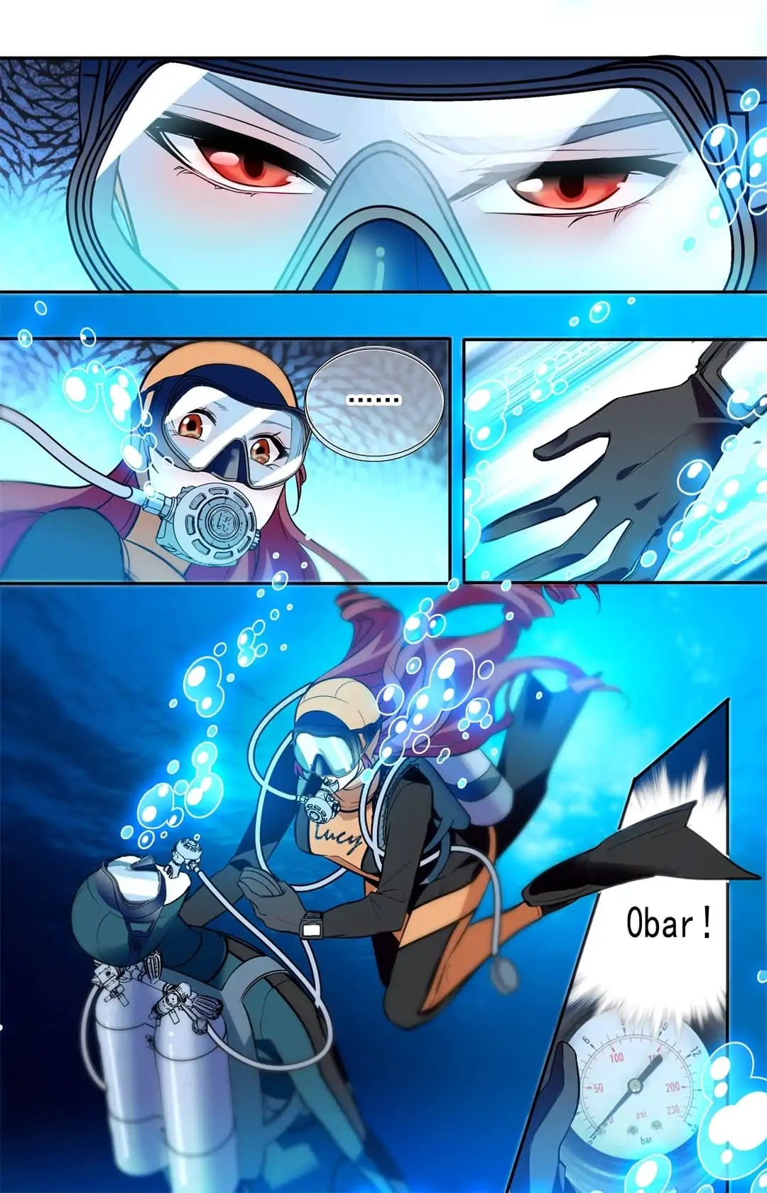 Across The Dangerous Ocean Chapter 3 page 8 - Chapter 3: How Lucky That You're Here