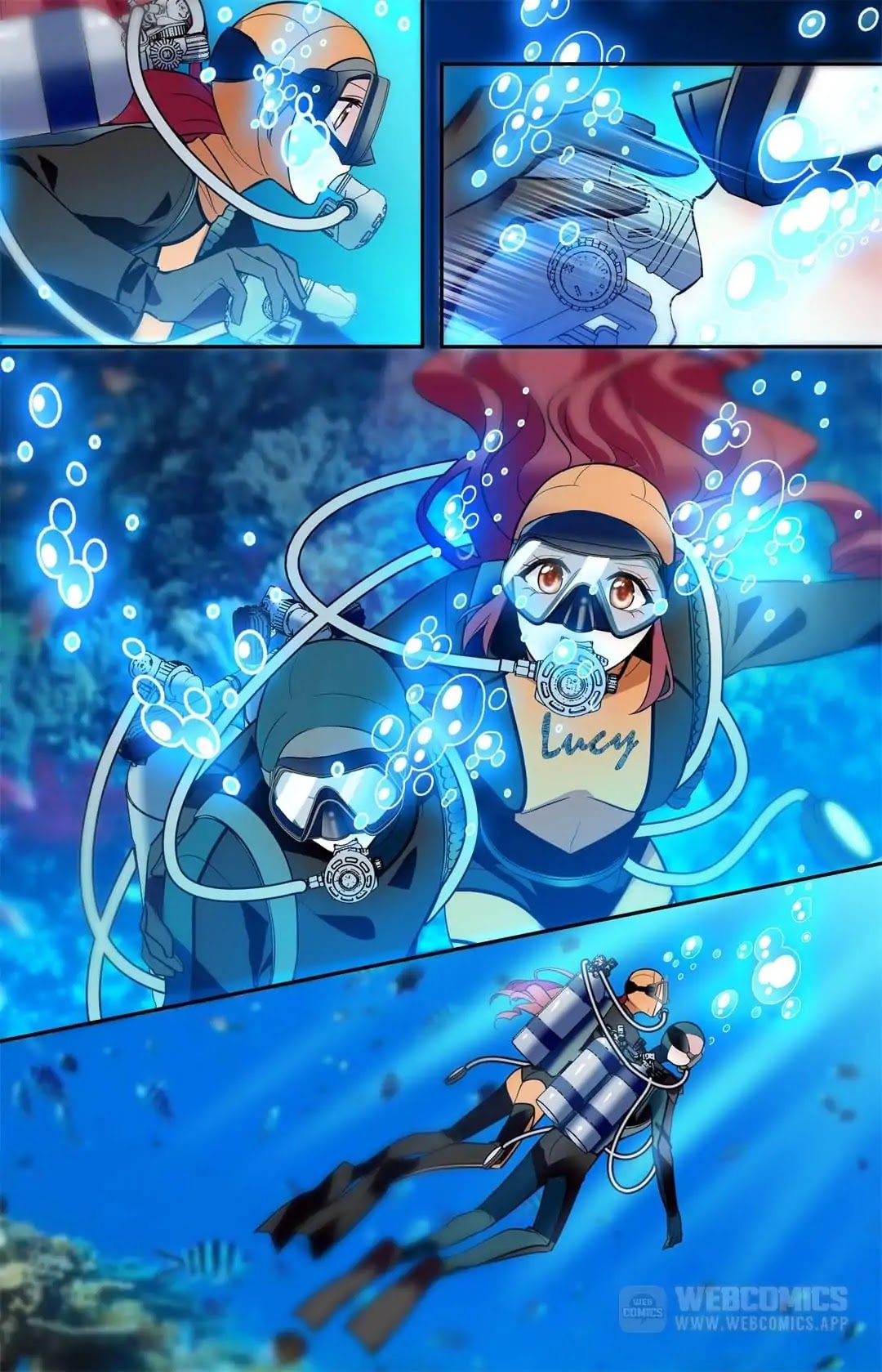 Across The Dangerous Ocean Chapter 3 page 9 - Chapter 3: How Lucky That You're Here