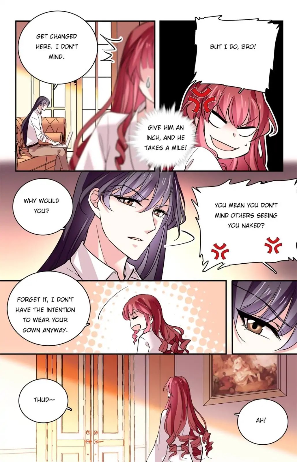 Across The Dangerous Ocean Chapter 31 page 6 - Chapter 31: Give him an inch, and he takes a mile!