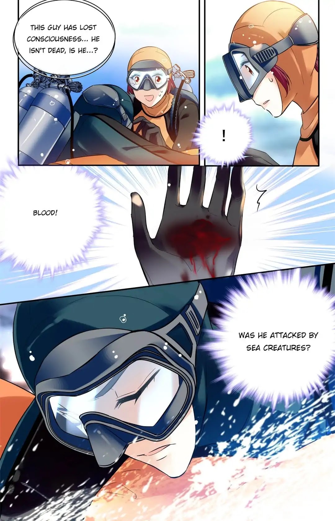 Across The Dangerous Ocean Chapter 4 page 2 - Chapter 4: Sound of Heartbeat