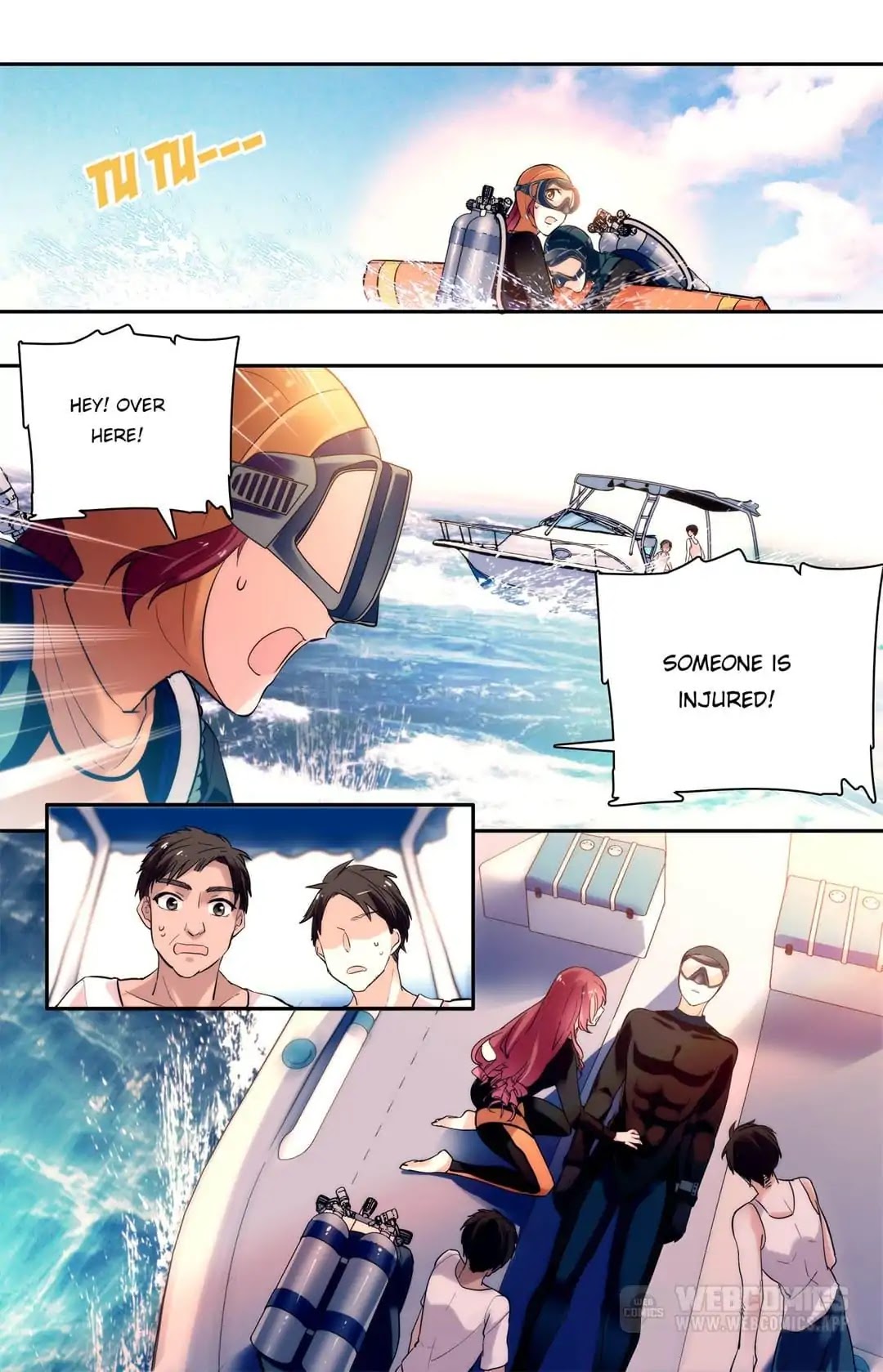 Across The Dangerous Ocean Chapter 4 page 3 - Chapter 4: Sound of Heartbeat