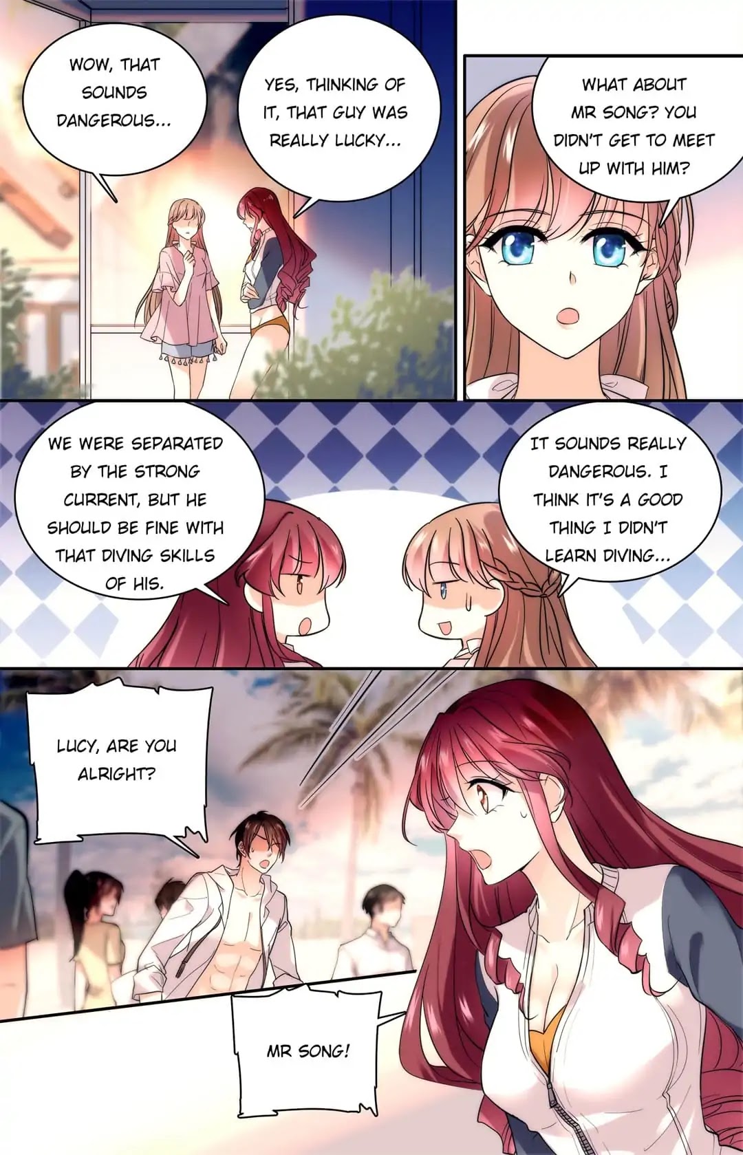 Across The Dangerous Ocean Chapter 4 page 8 - Chapter 4: Sound of Heartbeat