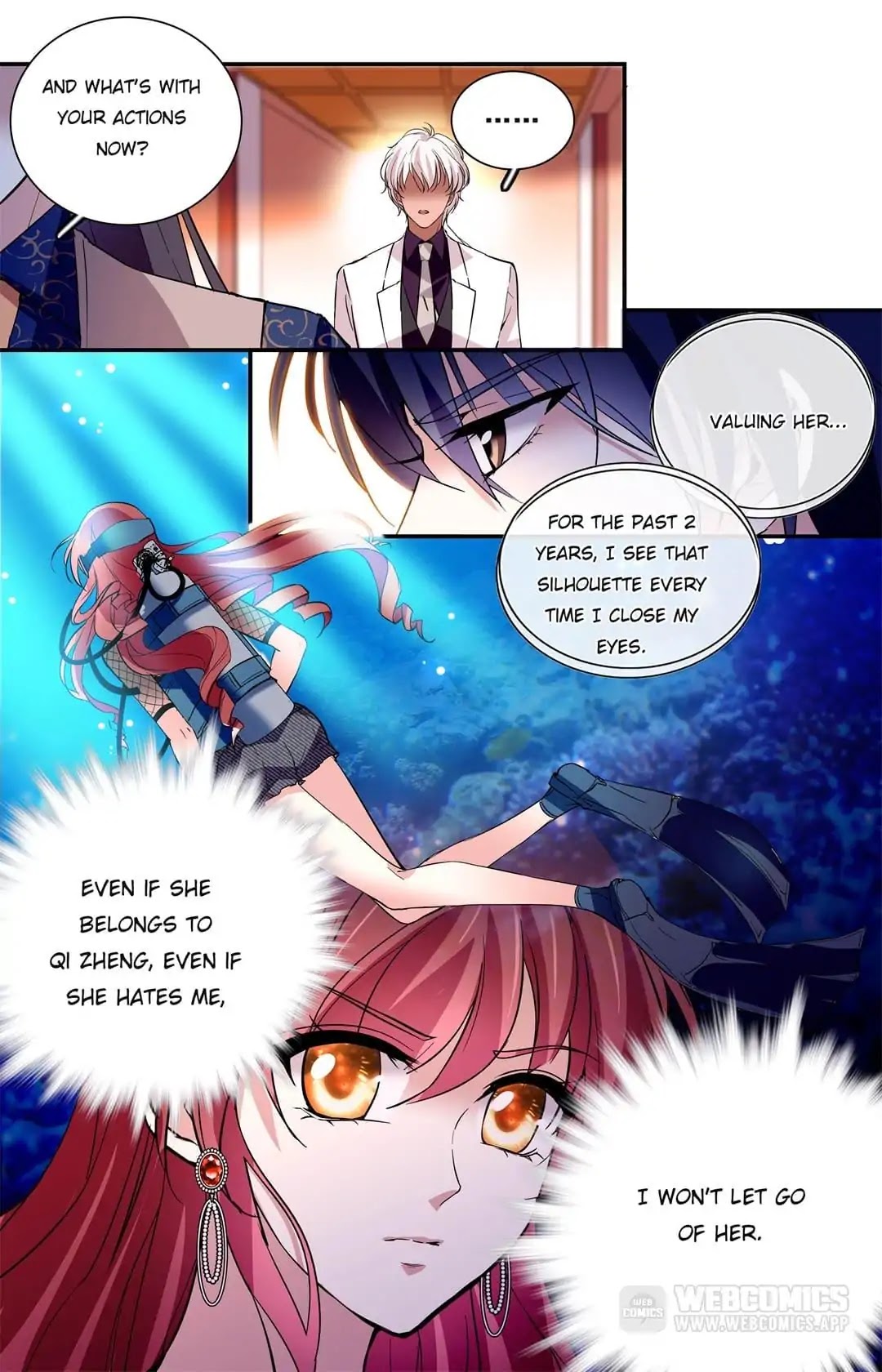 Across The Dangerous Ocean Chapter 47 page 3 - Chapter 47: Won't Let Go of You