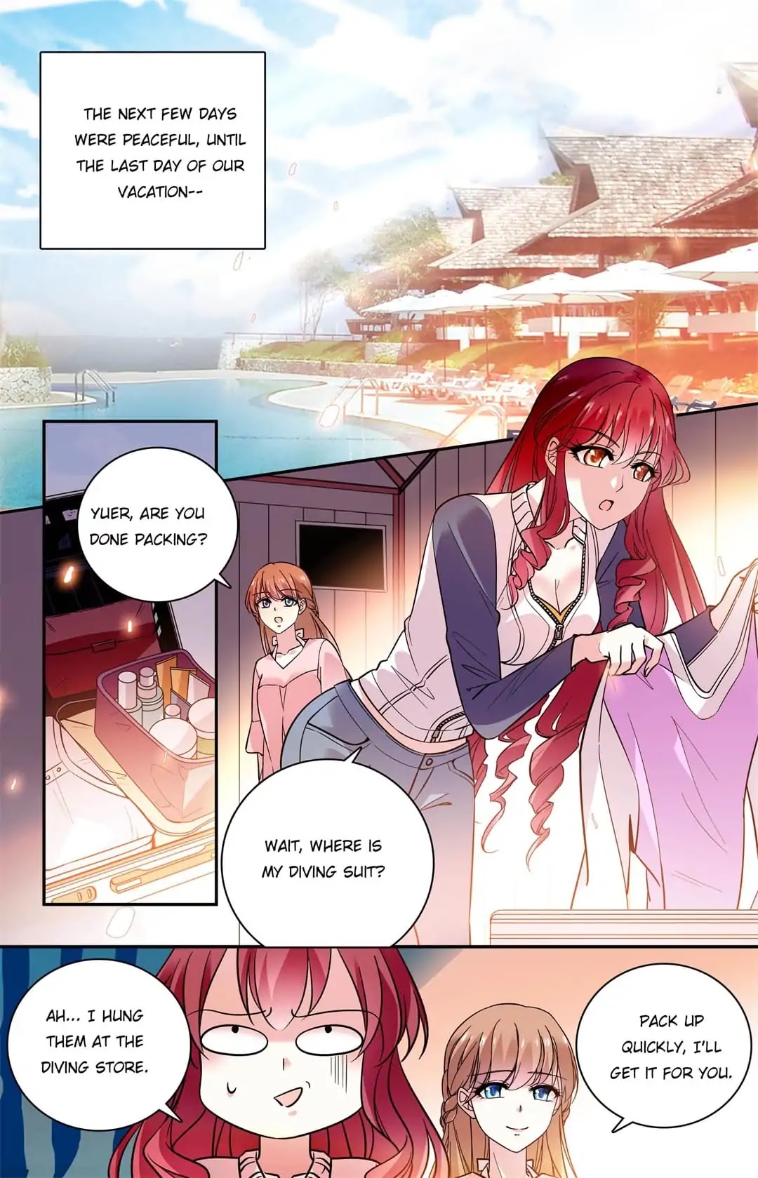 Across The Dangerous Ocean Chapter 5 page 6 - Chapter 5: Best friend missing?!