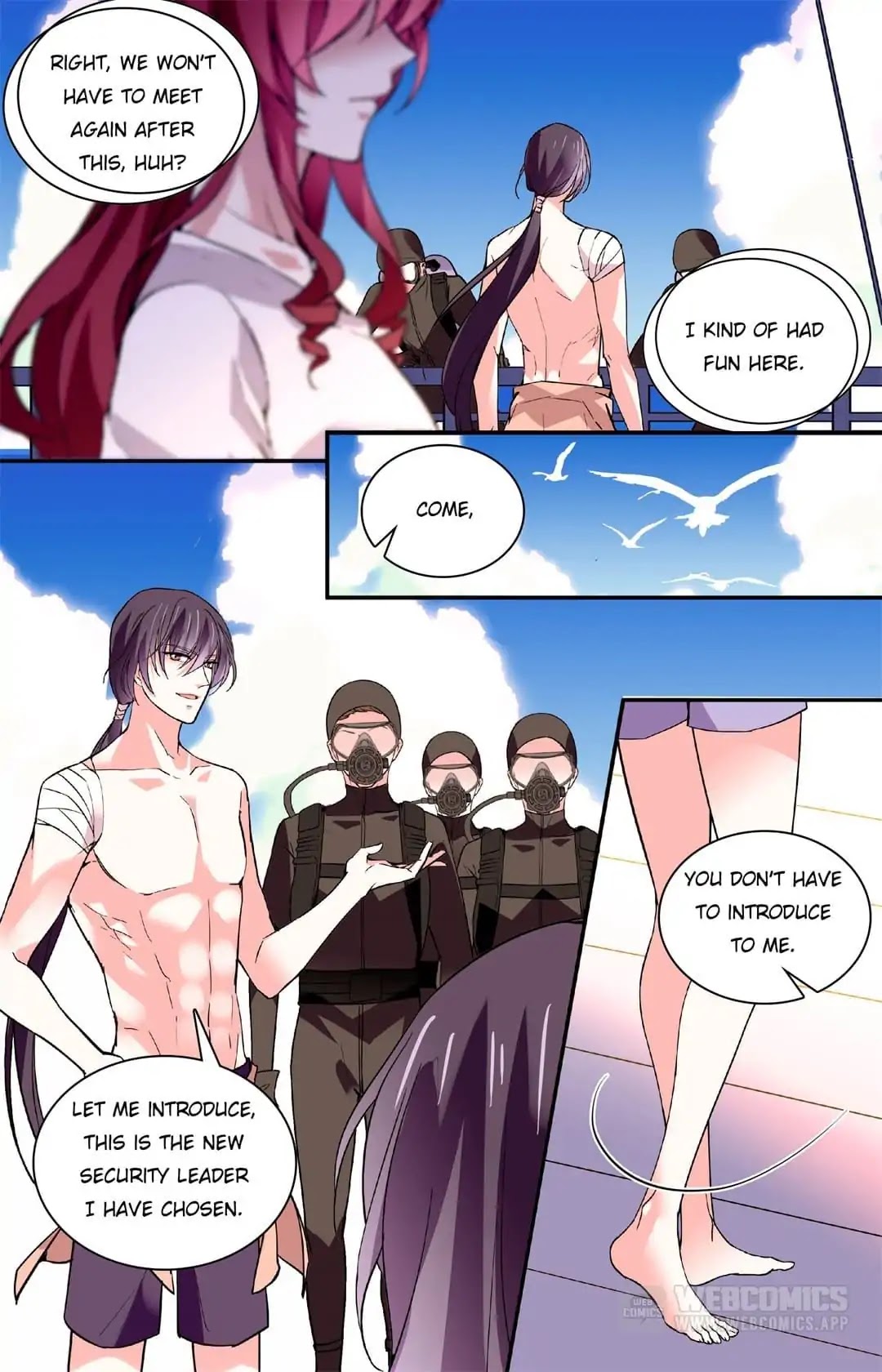 Across The Dangerous Ocean Chapter 57 page 9 - Chapter 57: Rest Assured and Stand Behind Me