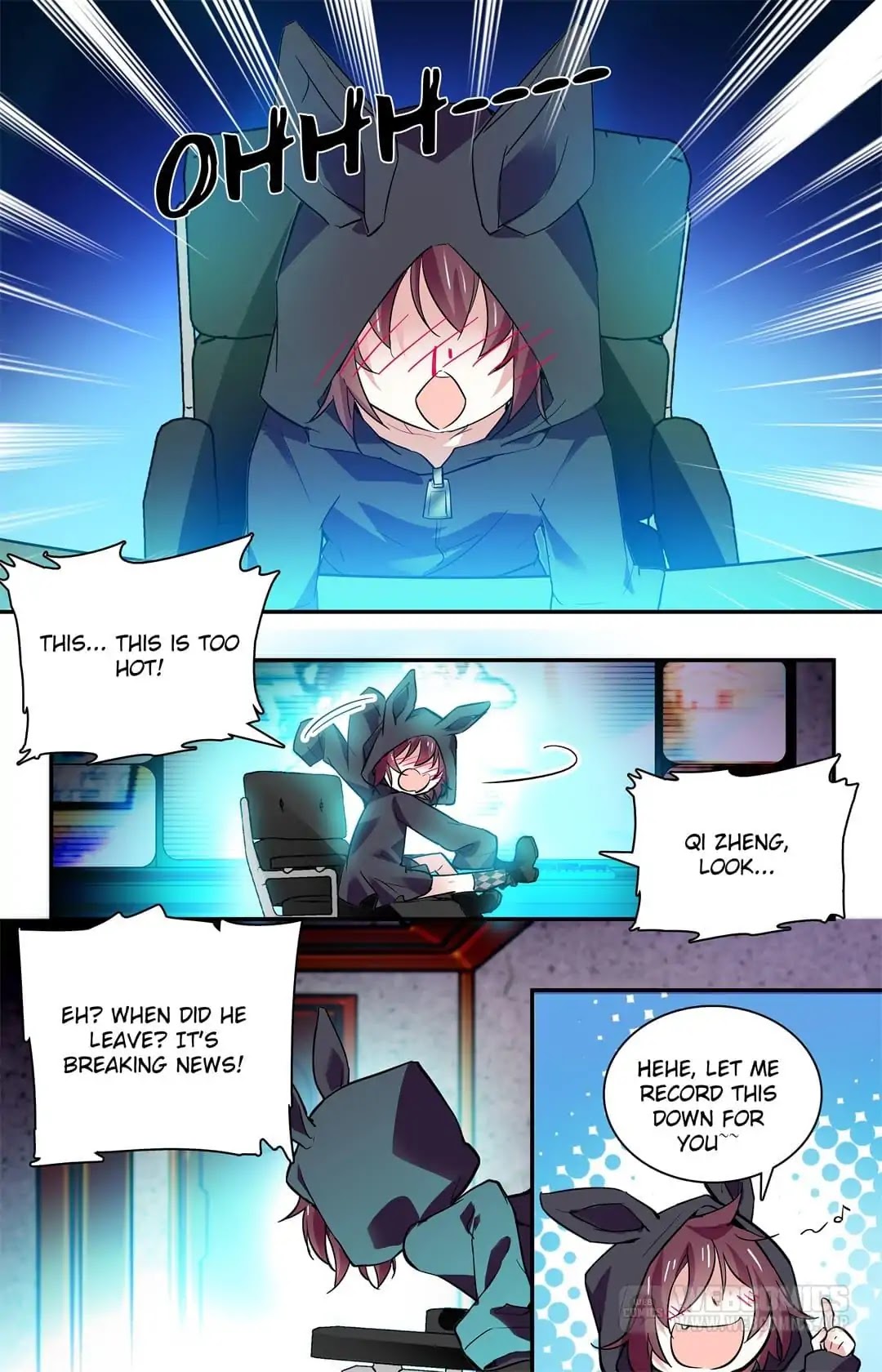 Across The Dangerous Ocean Chapter 73 page 5 - Chapter 73: Too hot! I can't see!