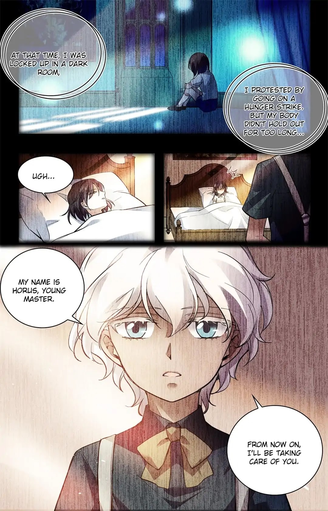 Across The Dangerous Ocean Chapter 87 page 10 - Chapter 87: Horus' Background