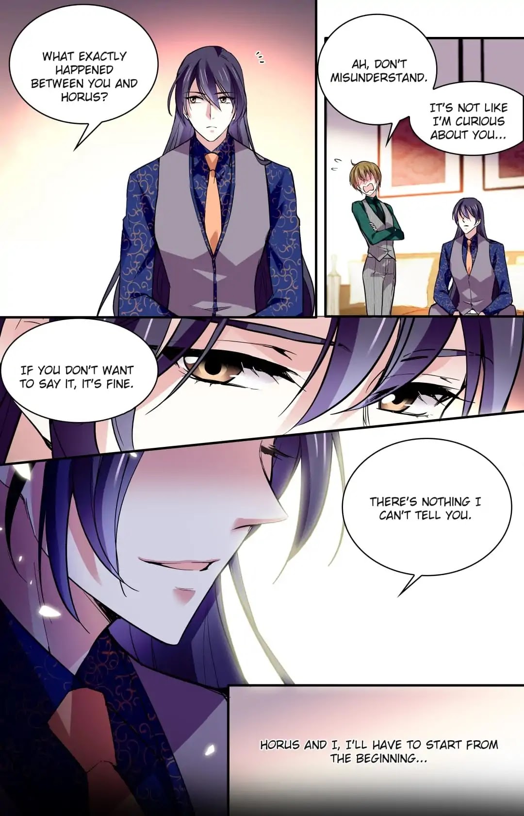 Across The Dangerous Ocean Chapter 87 page 6 - Chapter 87: Horus' Background