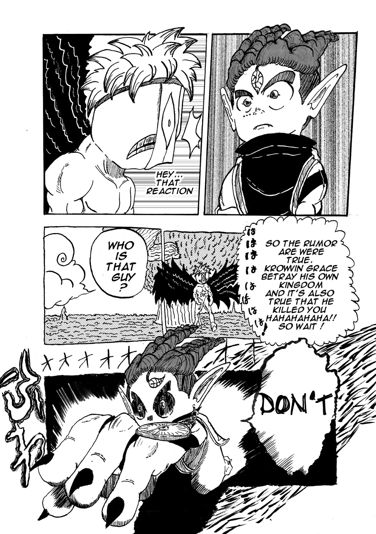 ACT 2!! Chapter 4 page 6 - Chapter 4: WHO AM I