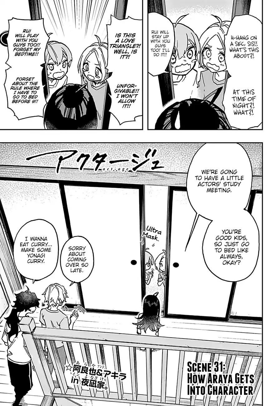 Act-Age Chapter 31 page 2 - Chapter 31: How Araya Gets Into Character