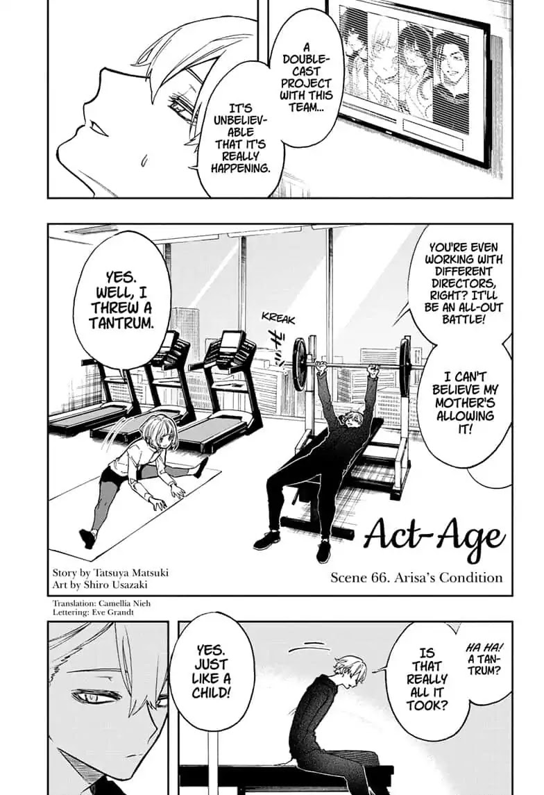 Act-Age Chapter 66 page 1 - Chapter 66: Arisa's Condition