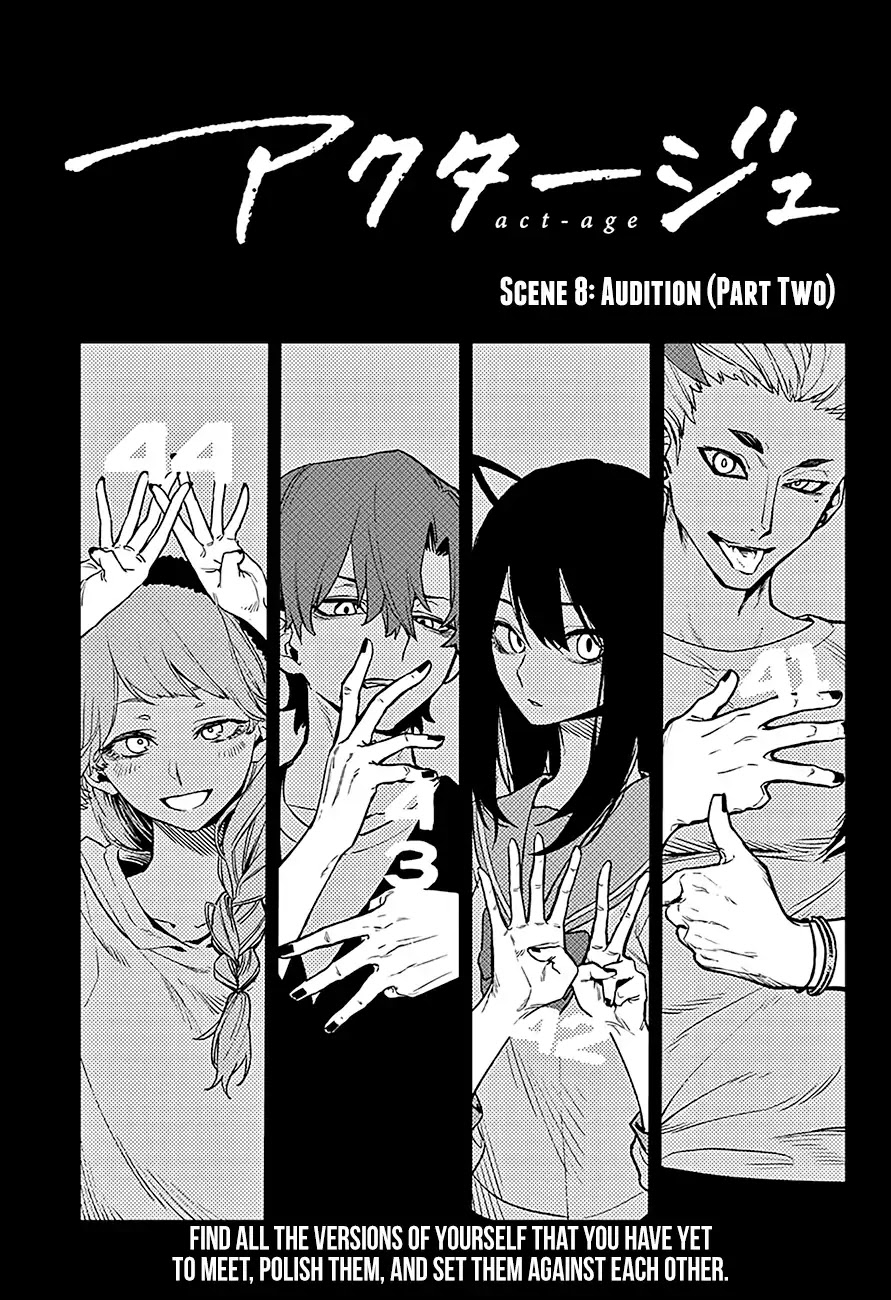 Act-Age Chapter 8 page 6 - Chapter 8: Audition (Part 2)