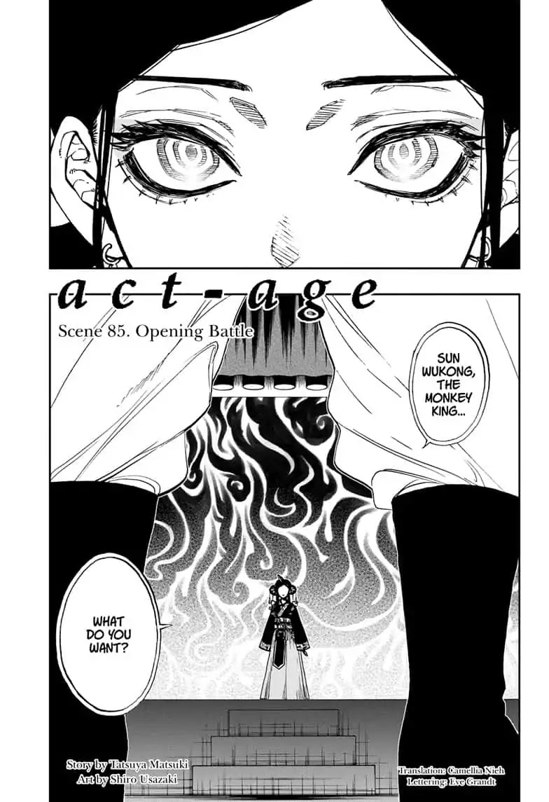 Act-Age Chapter 85 page 1 - Chapter 85: Opening Battle