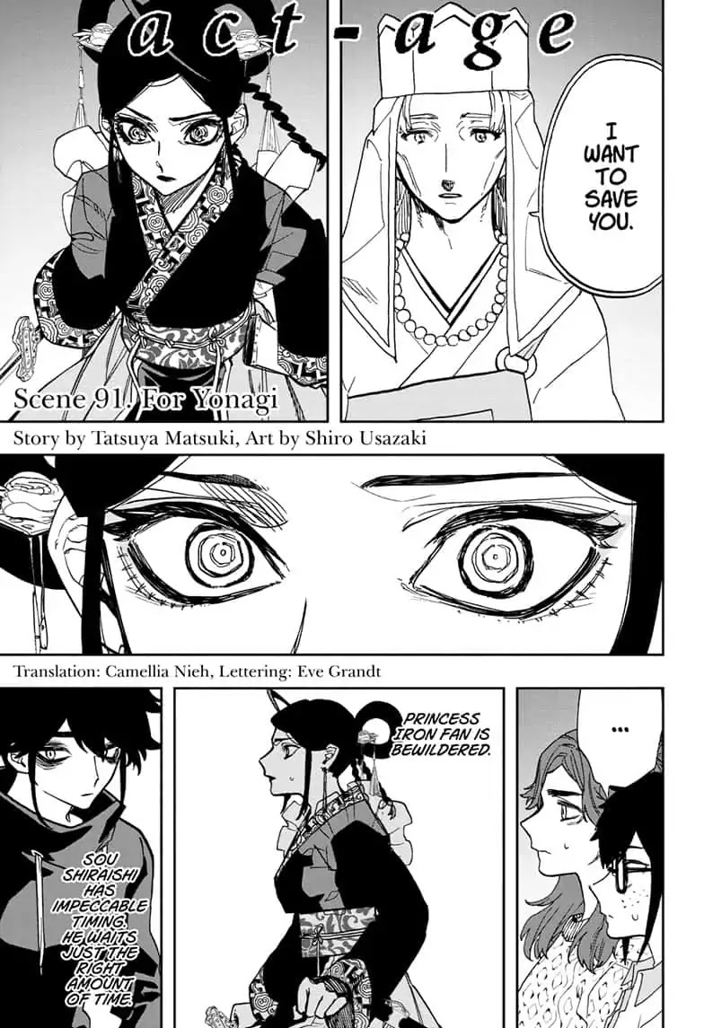 Act-Age Chapter 91 page 1 - Chapter 91: For Yonagi