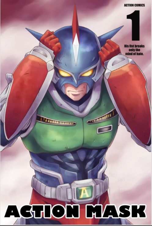 Action Kamen Chapter 1 page 1 - Chapter 1 : The Fist That Does Not Fight