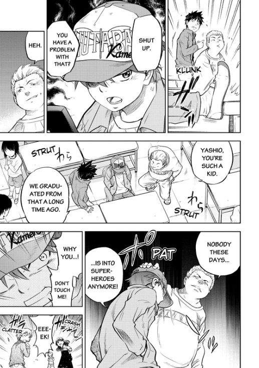 Action Kamen Chapter 1 page 11 - Chapter 1 : The Fist That Does Not Fight