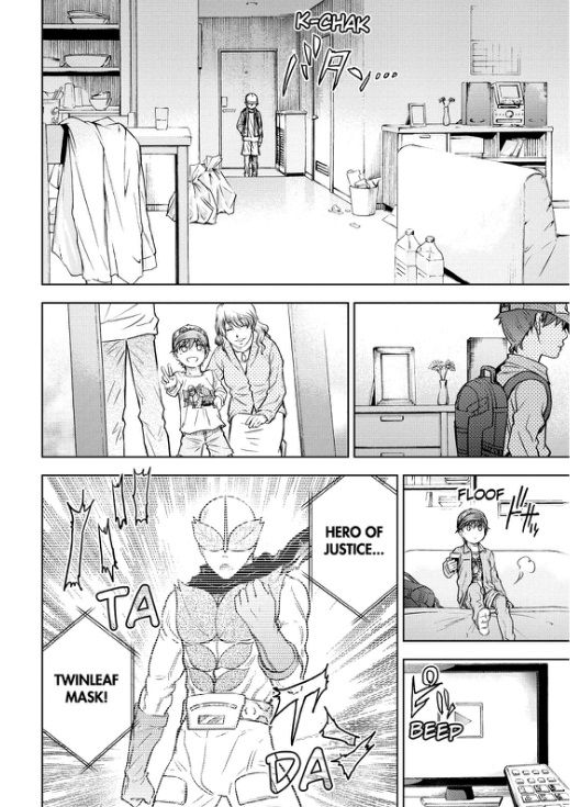 Action Kamen Chapter 1 page 14 - Chapter 1 : The Fist That Does Not Fight