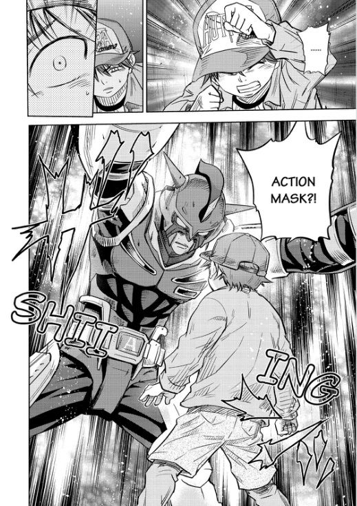 Action Kamen Chapter 1 page 49 - Chapter 1 : The Fist That Does Not Fight