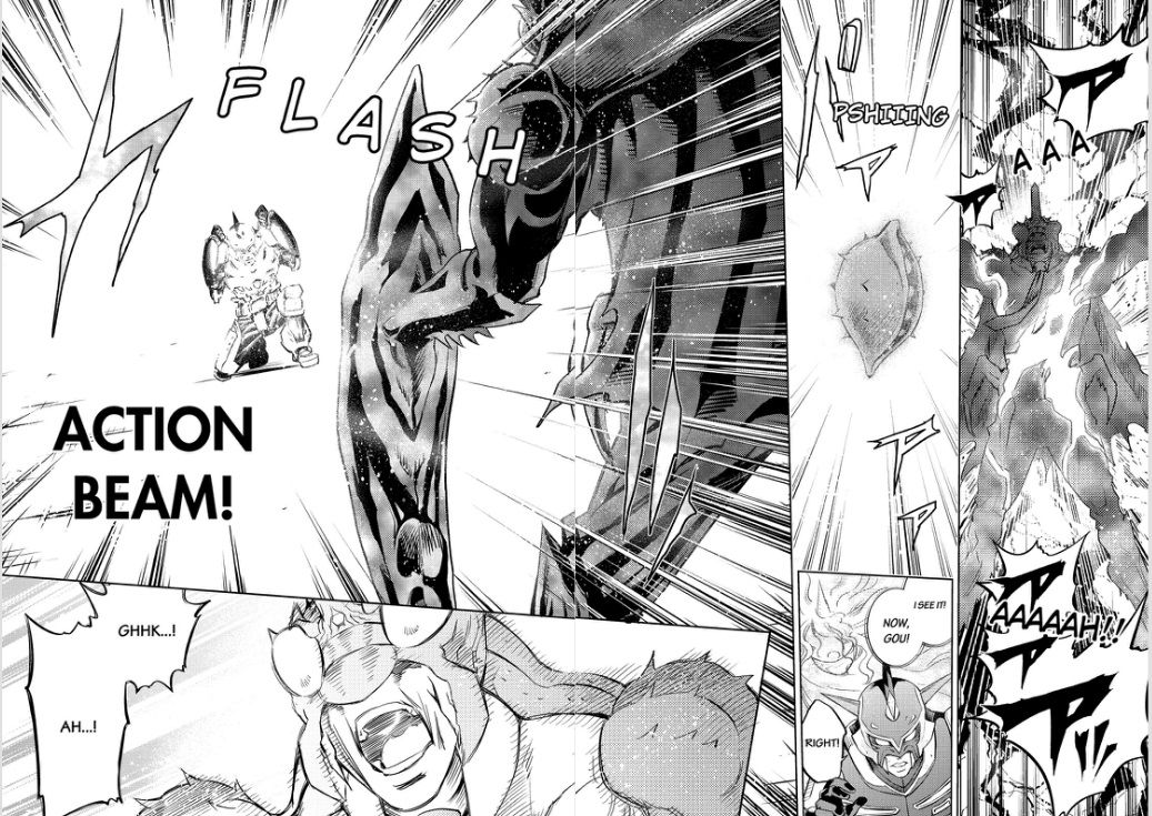 Action Kamen Chapter 1 page 55 - Chapter 1 : The Fist That Does Not Fight
