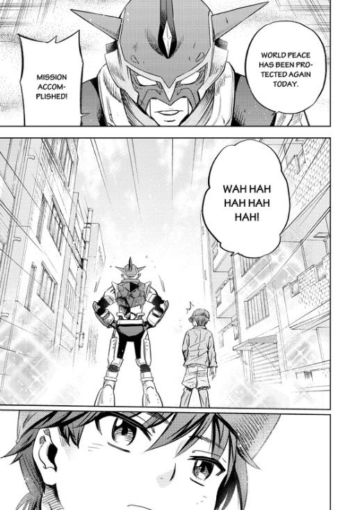 Action Kamen Chapter 1 page 59 - Chapter 1 : The Fist That Does Not Fight