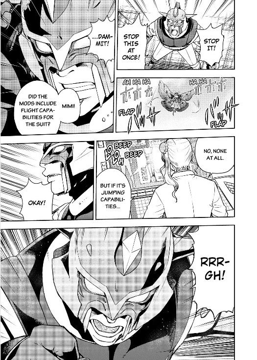 Action Kamen Chapter 10 page 10 - Chapter 10 : Decision