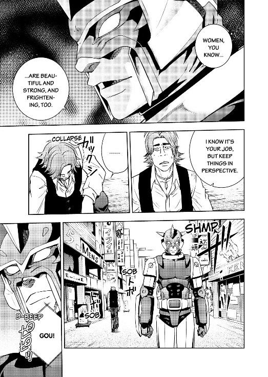 Action Kamen Chapter 10 page 18 - Chapter 10 : Decision