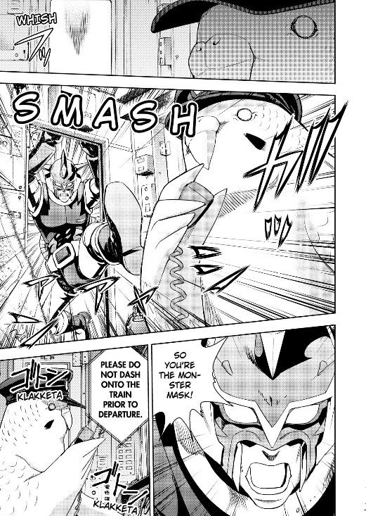 Action Kamen Chapter 10 page 28 - Chapter 10 : Decision