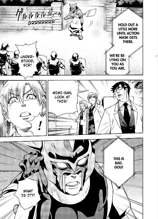 Action Kamen Chapter 10 page 36 - Chapter 10 : Decision