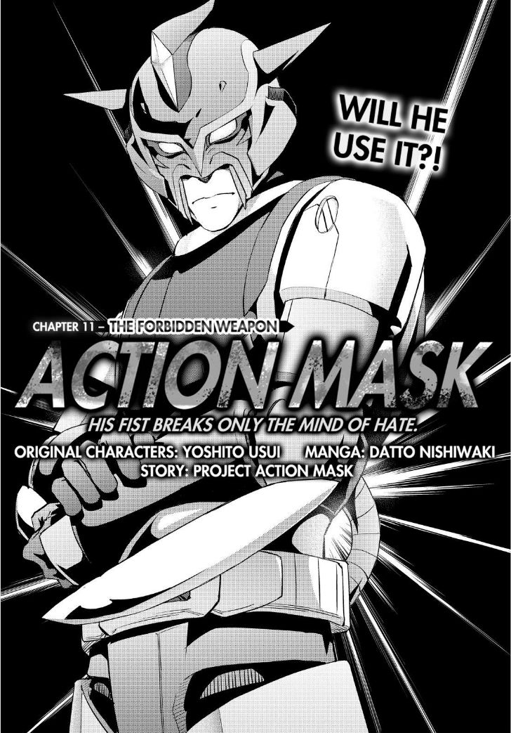 Action Kamen Chapter 11 page 2 - Chapter 11 : The Forbidden Weapon
