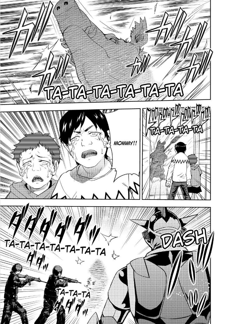 Action Kamen Chapter 11 page 32 - Chapter 11 : The Forbidden Weapon