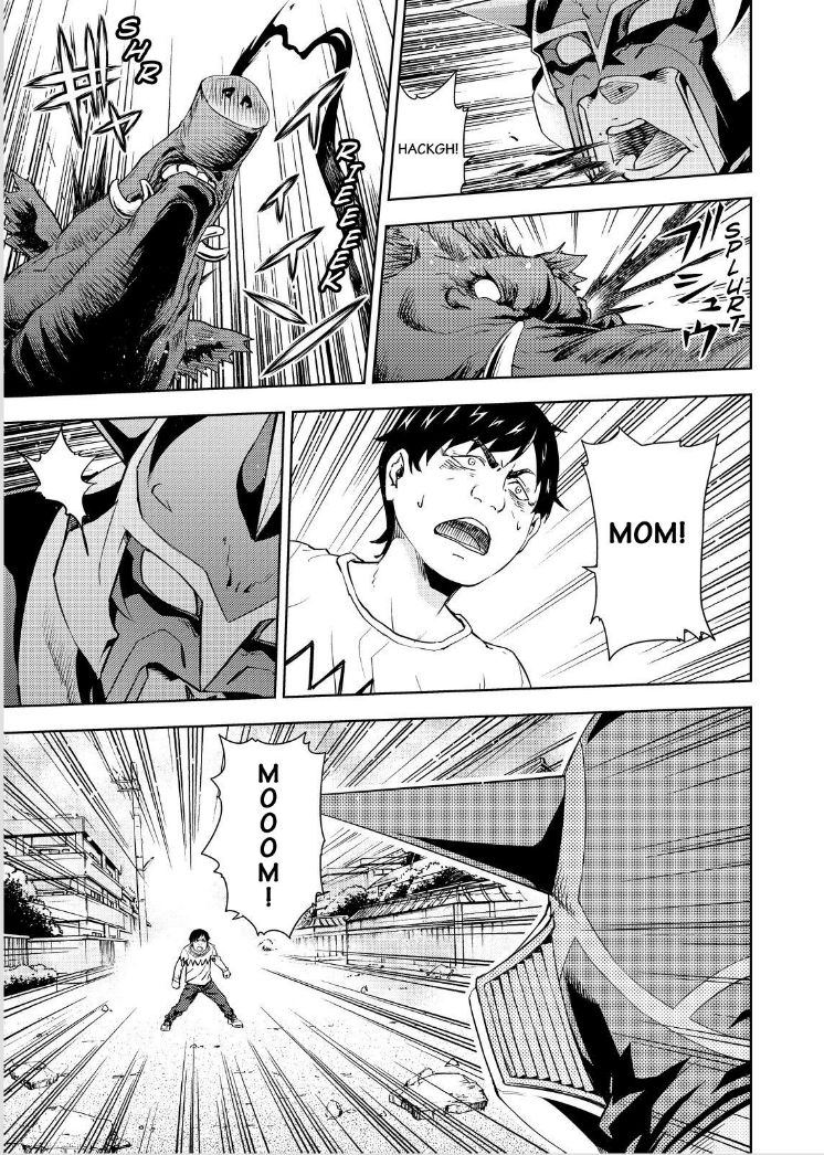 Action Kamen Chapter 12 page 13 - Chapter 12 : The Monster Mask And the Monster