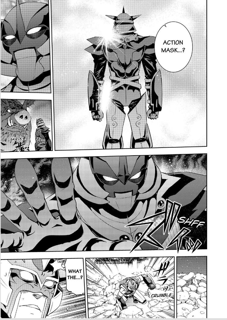 Action Kamen Chapter 12 page 33 - Chapter 12 : The Monster Mask And the Monster