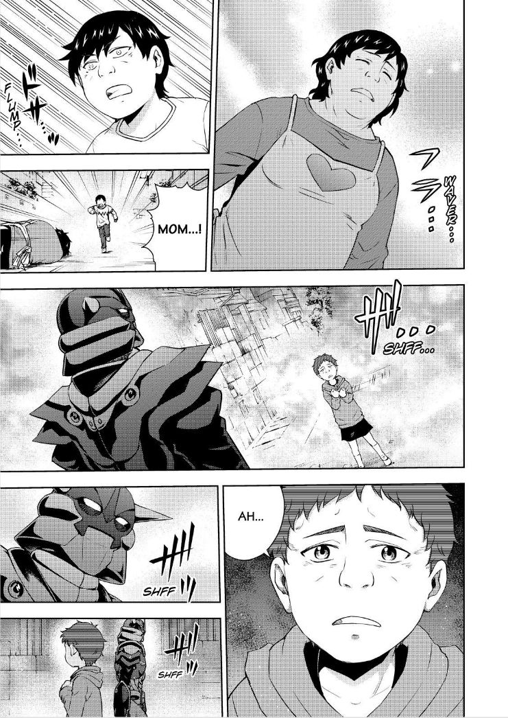 Action Kamen Chapter 12 page 35 - Chapter 12 : The Monster Mask And the Monster