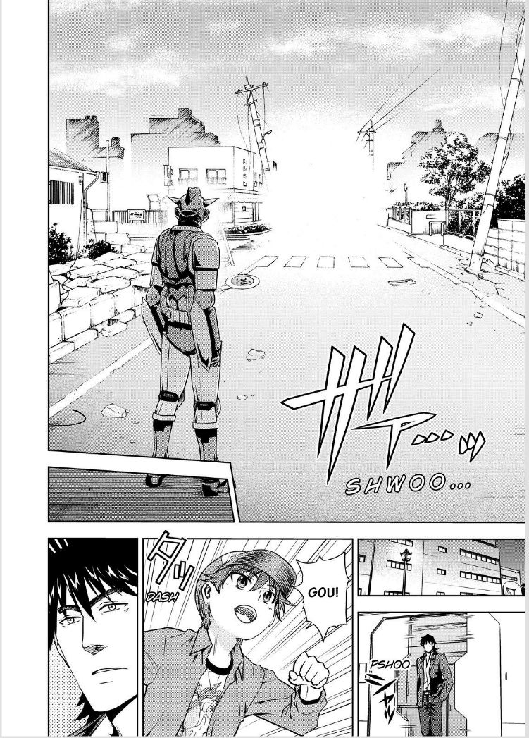 Action Kamen Chapter 12 page 38 - Chapter 12 : The Monster Mask And the Monster