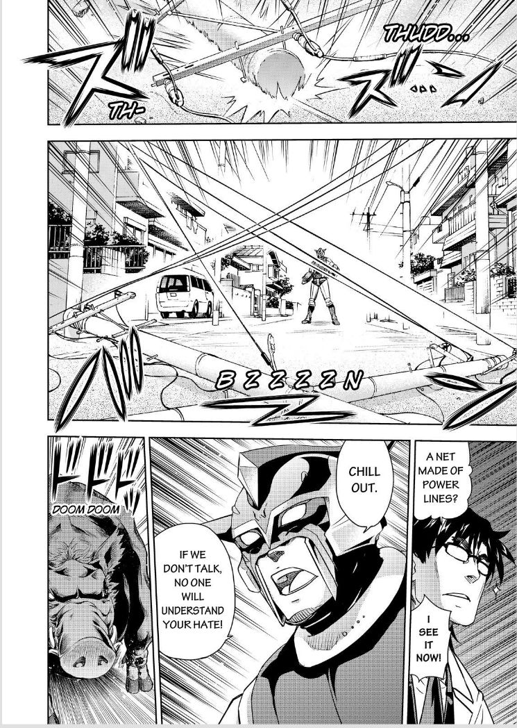 Action Kamen Chapter 12 page 8 - Chapter 12 : The Monster Mask And the Monster
