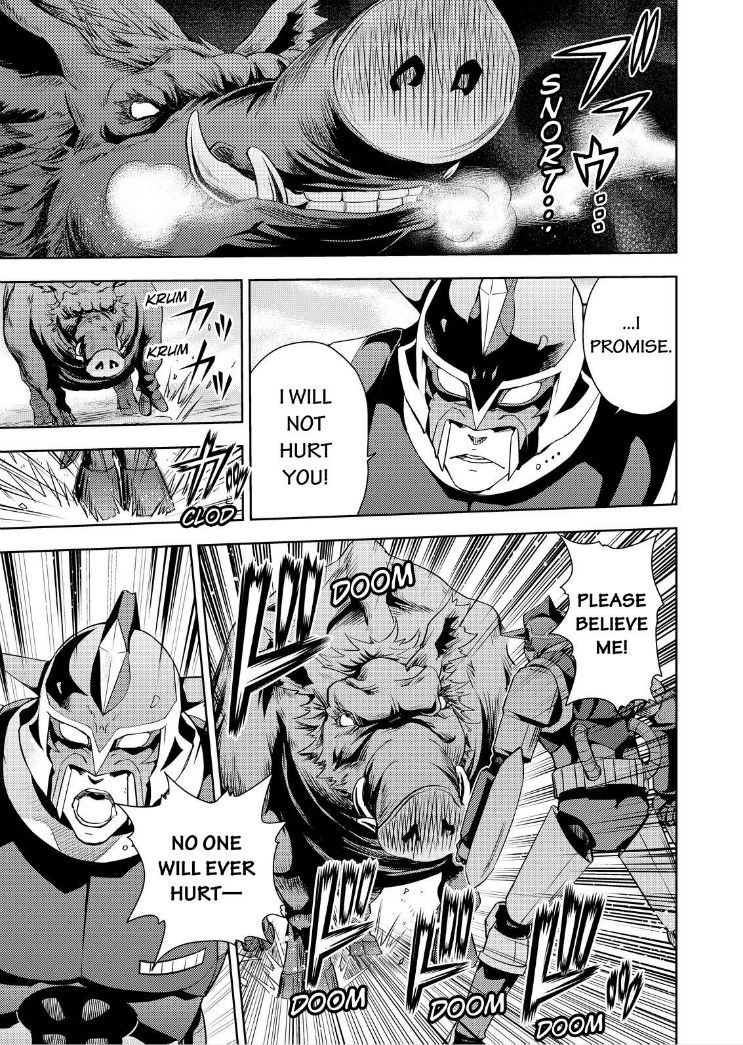 Action Kamen Chapter 12 page 9 - Chapter 12 : The Monster Mask And the Monster